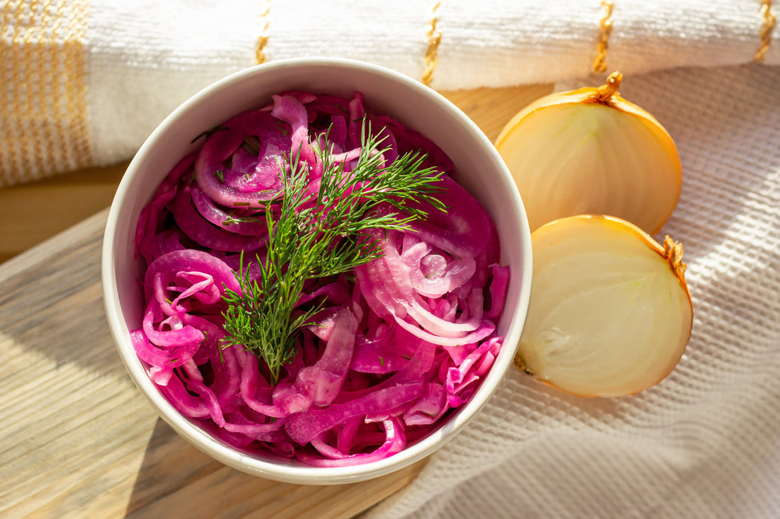 Ingredient Spotlight: Sorriso® Pink Sliced Sweet and Sour Onions